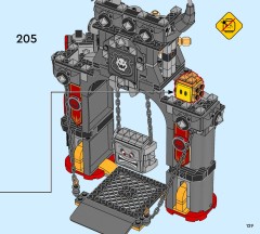 LEGO 72039 instructions page 129 – build guide