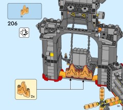 LEGO 72039 instructions page 131 – build guide