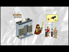 LEGO 7204 instructions page 9 – build guide