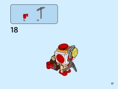 LEGO 72040 instructions page 17 – build guide