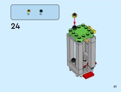 LEGO 72040 instructions page 61 – build guide