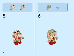 LEGO 72040 instructions page 8 – build guide