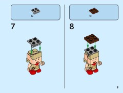 LEGO 72040 instructions page 9 – build guide