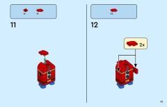 LEGO 72045 instructions page 11 – build guide
