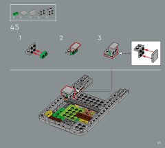 LEGO 72046 instructions page 45 – build guide