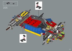 LEGO 72050 instructions page 107 – build guide