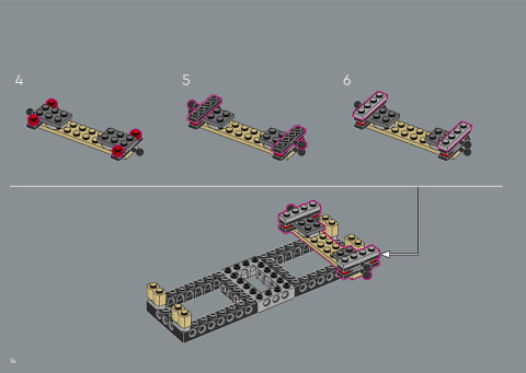 LEGO 72050 instructions page 14 – build guide