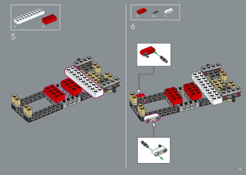 LEGO 72050 instructions page 15 – build guide