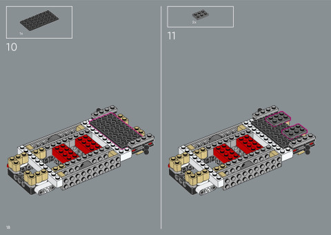 LEGO 72050 instructions page 18 – build guide