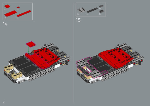 LEGO 72050 instructions page 20 – build guide