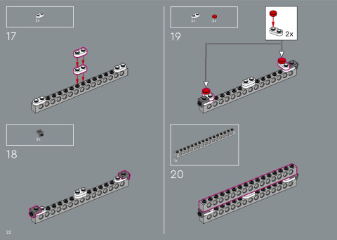 LEGO 72050 instructions page 22 – build guide