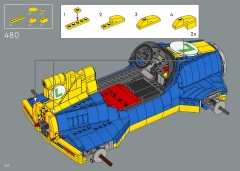 LEGO 72050 instructions page 242 – build guide