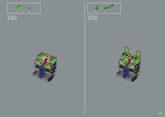 LEGO 72050 instructions page 269 – build guide