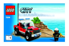 LEGO 7206 instructions page 1 – build guide