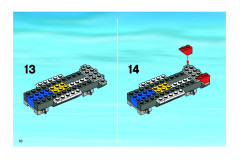 LEGO 7206 instructions page 10 – build guide