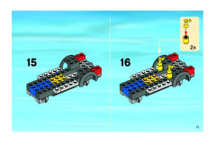LEGO 7206 instructions page 11 – build guide