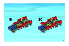 LEGO 7206 instructions page 13 – build guide