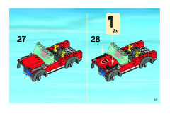 LEGO 7206 instructions page 17 – build guide