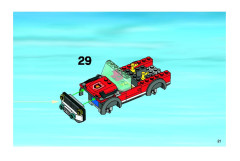 LEGO 7206 instructions page 21 – build guide
