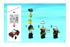 LEGO 7206 instructions page 3 – build guide