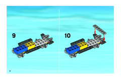 LEGO 7206 instructions page 8 – build guide