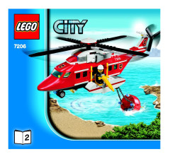 LEGO 7206 instructions page 1 – build guide