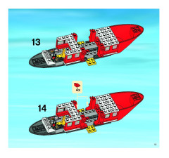 LEGO 7206 instructions page 11 – build guide