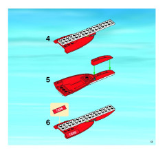 LEGO 7206 instructions page 13 – build guide