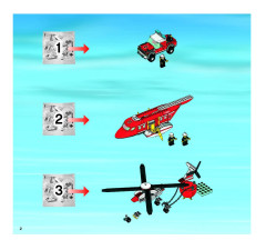 LEGO 7206 instructions page 2 – build guide