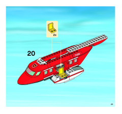 LEGO 7206 instructions page 25 – build guide