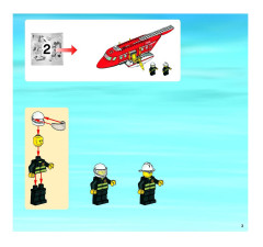 LEGO 7206 instructions page 3 – build guide