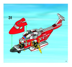 LEGO 7206 instructions page 41 – build guide