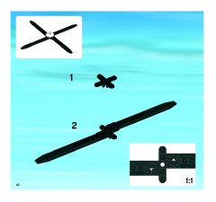 LEGO 7206 instructions page 42 – build guide