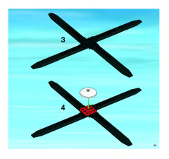 LEGO 7206 instructions page 43 – build guide