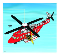 LEGO 7206 instructions page 44 – build guide