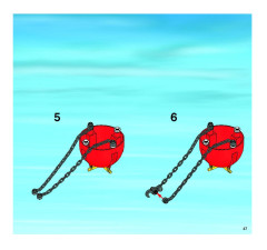 LEGO 7206 instructions page 47 – build guide