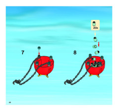 LEGO 7206 instructions page 48 – build guide
