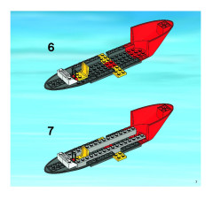 LEGO 7206 instructions page 7 – build guide