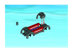 LEGO 7208 instructions page 8 – build guide
