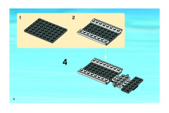 LEGO 7208 instructions page 6 – build guide