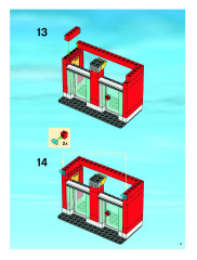 LEGO 7208 instructions page 11 – build guide