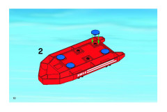 LEGO 7213 instructions page 10 – build guide