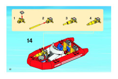 LEGO 7213 instructions page 22 – build guide