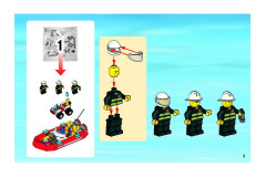 LEGO 7213 instructions page 3 – build guide