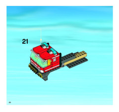 LEGO 7213 instructions page 20 – build guide