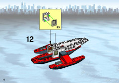 LEGO 7214 instructions page 12 – build guide