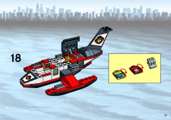 LEGO 7214 instructions page 17 – build guide