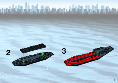 LEGO 7214 instructions page 3 – build guide