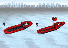 LEGO 7214 instructions page 4 – build guide