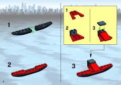 LEGO 7214 instructions page 8 – build guide